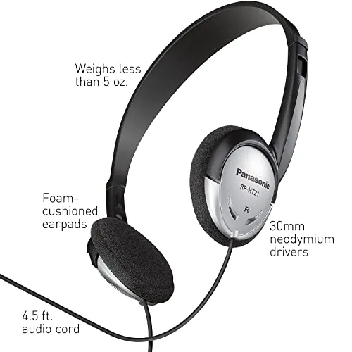 Panasonic RP-HT21 Review: Budget Wired On-Ear Headphones image 3