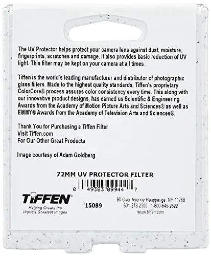 Tiffen 72UVP Review: 72mm UV Lens Filter Ranked image 3