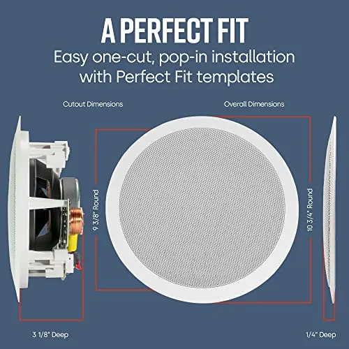 Polk Audio RC80i Review: 8-Inch In-Ceiling Speakers image 3