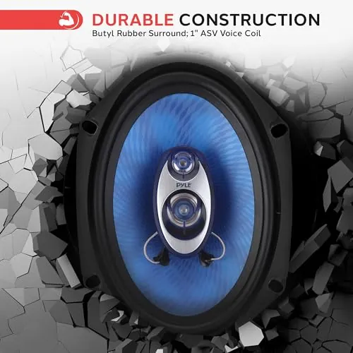 Pyle PL683BL Review: Budget 6x8 Car Speakers Ranked image 2