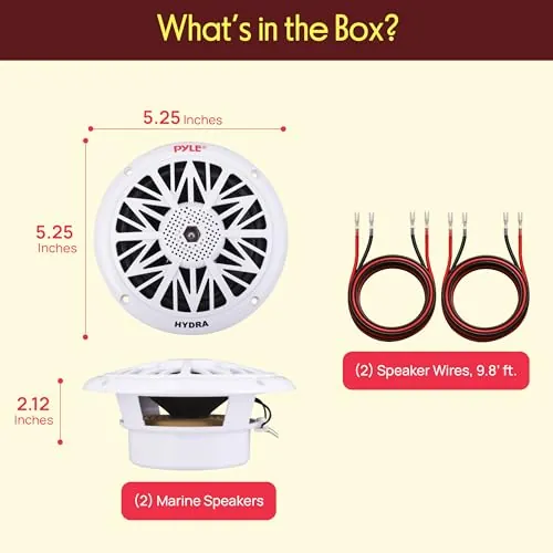 Pyle 5.25 Marine Speakers Review: Budget Boat Audio image 3