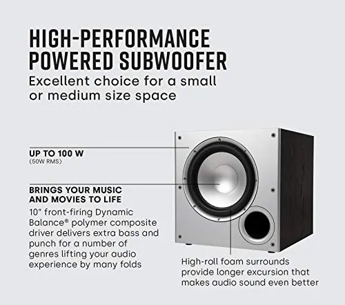 Polk Audio PSW10 Review: Powered Home Audio Subwoofer image 2