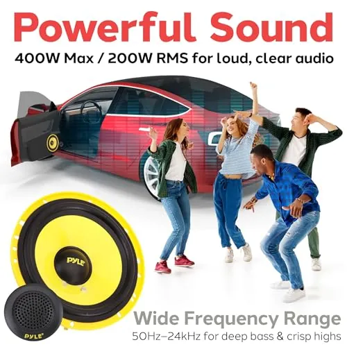 Pyle PLG6C Review: 6.5-Inch Car Component Speakers image 2