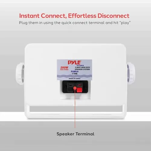 Pyle PLMR24 Review: Compact Outdoor Speakers Ranked image 3
