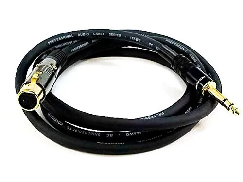 Monoprice 104769 Review: 6-Foot Balanced XLR to TRS Cable
