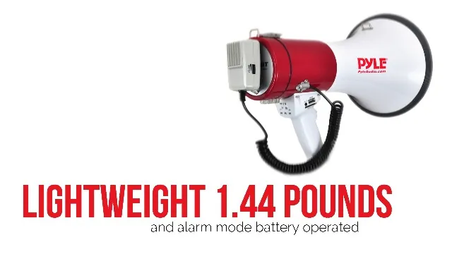 PYLE 50W Megaphone Speaker Review: Portable Bullhorn Ranked image 7