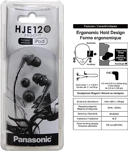 Panasonic ErgoFit Wired Earbuds Review & Ranking image 5