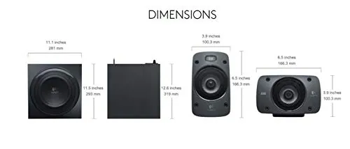 Logitech Z906 Review: 5.1 Surround Speaker System Ranked image 3