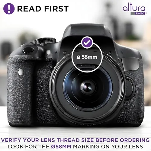 Altura Photo 58mm Lens Hood Review for Canon DSLR Use image 2