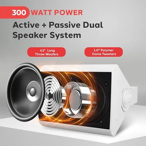 Pyle PDWR61BTWT Outdoor Bluetooth Speakers Review image 2
