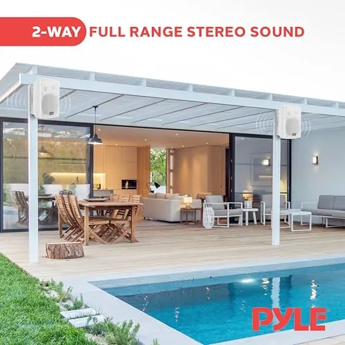 Pyle PDWR61BTWT Outdoor Bluetooth Speakers Review image 5