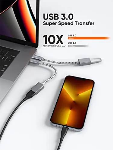CableCreation USB to USB C Adapter Review: USB-C OTG Cable image 2
