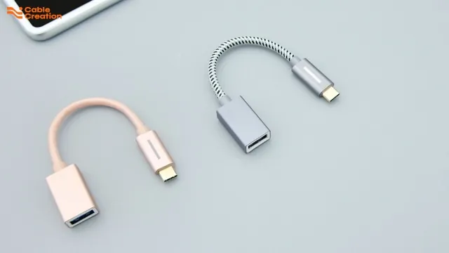 CableCreation USB to USB C Adapter Review: USB-C OTG Cable image 7