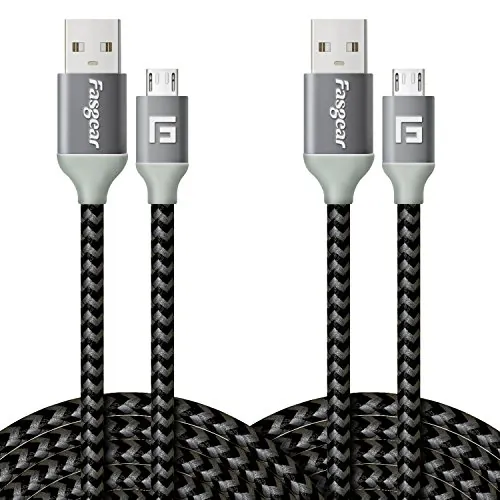 Fasgear 10ft Micro USB Cable 2 Pack Review