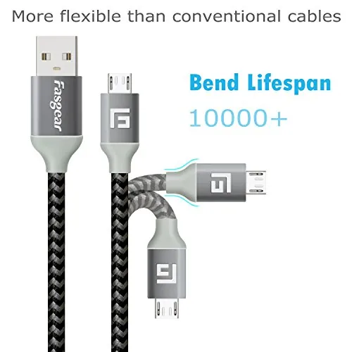 Fasgear 10ft Micro USB Cable 2 Pack Review image 3