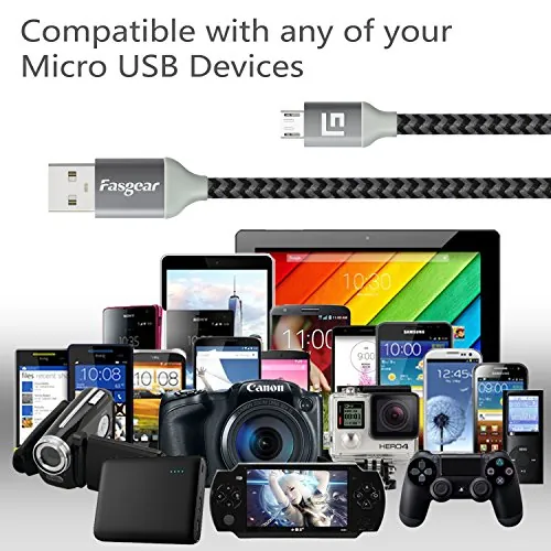 Fasgear 10ft Micro USB Cable 2 Pack Review image 6