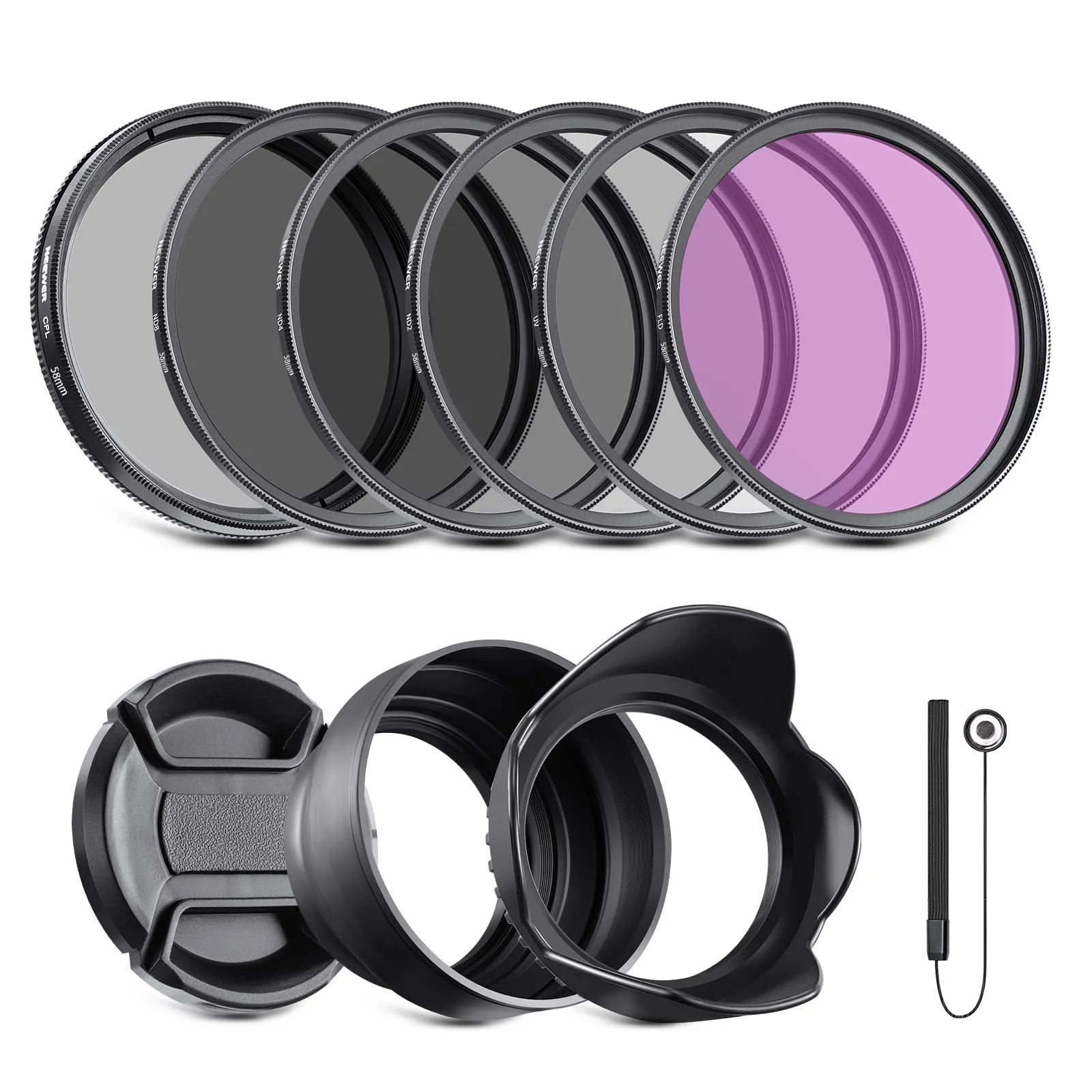 NEEWER 58mm Filter Kit Review: ND, CPL and UV Set image 8
