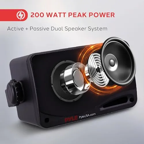 Pyle PDWR42BBT Review: Outdoor Bluetooth Speakers Ranked image 2