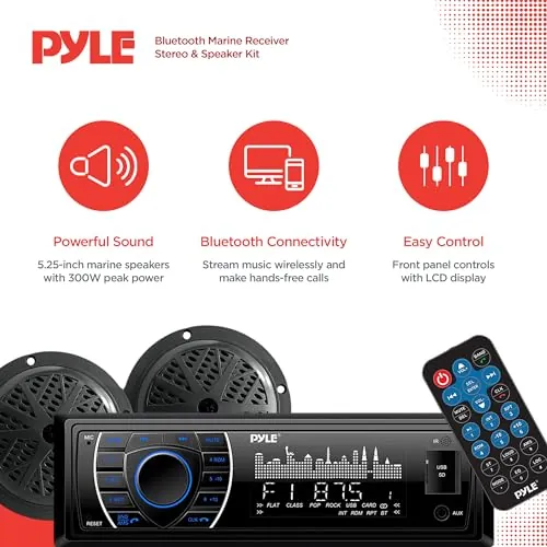 Pyle PLMRKT46BK Review: Budget Marine Stereo Ranked image 2