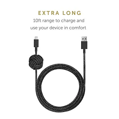 Native Union Night Cable Review: 10ft Lightning Cable image 6
