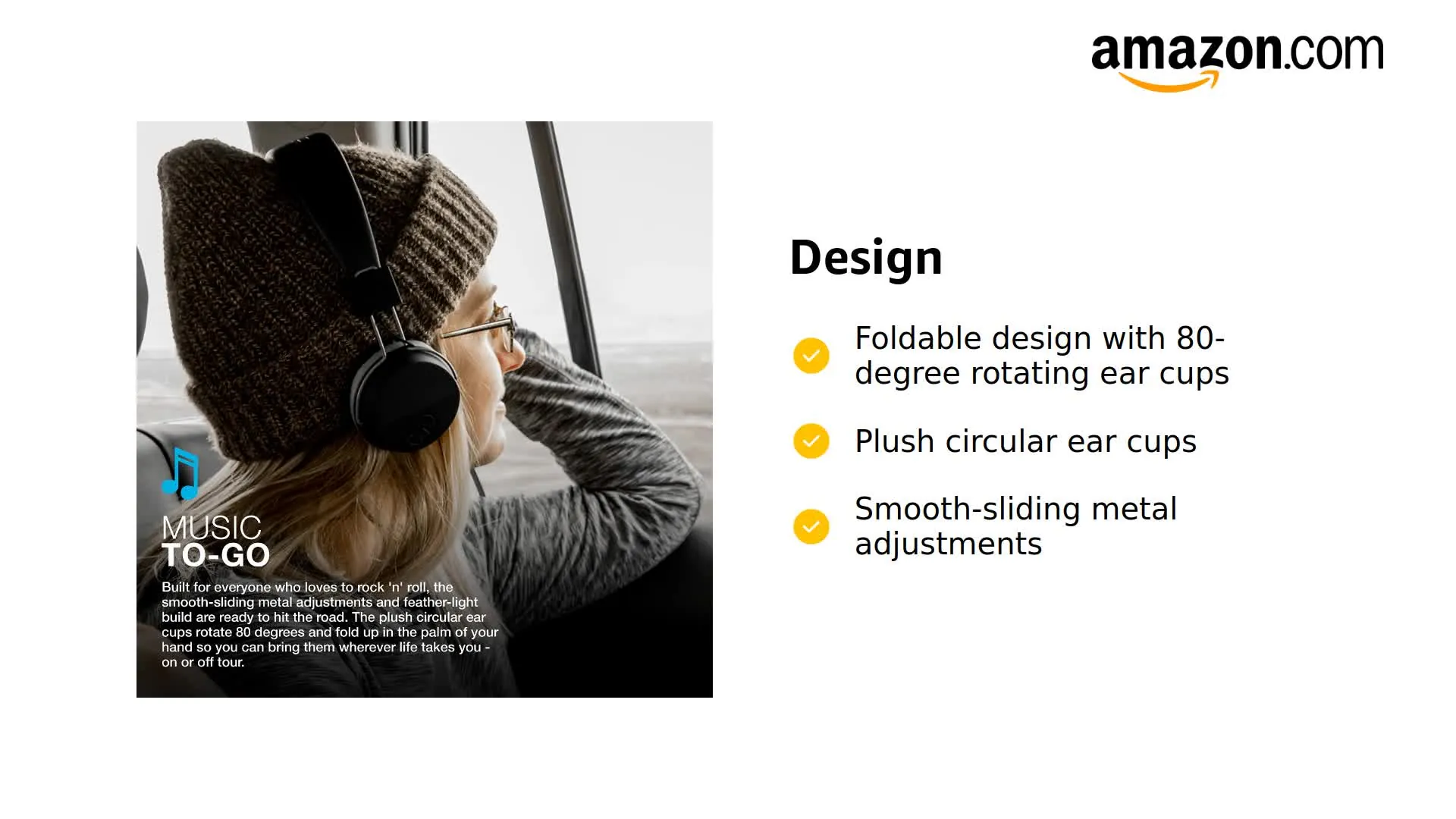 JLab Neon Folding On-Ear Headphones Review image 6