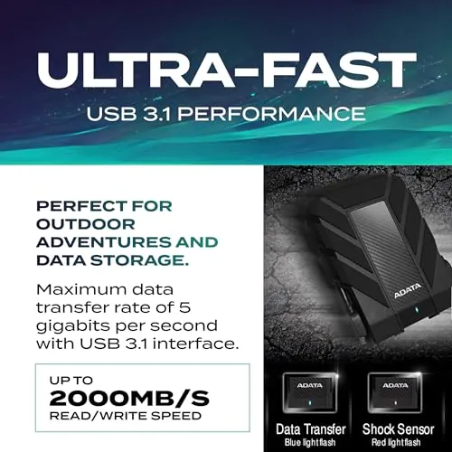 ADATA HD710 Pro 2TB Review: Rugged External Hard Drive image 4