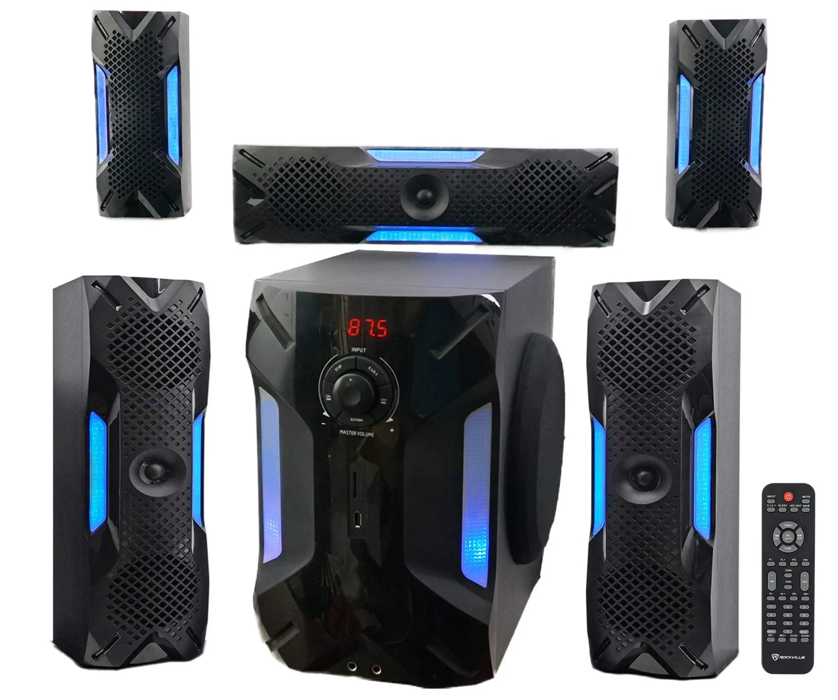 Rockville HTS56 Review: Budget 5.1 Home Theater System image 8