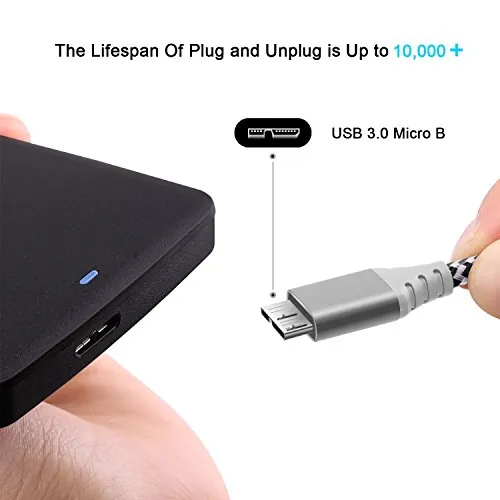 Fasgear USB-C to Micro-B 3.0 Cable Review image 4