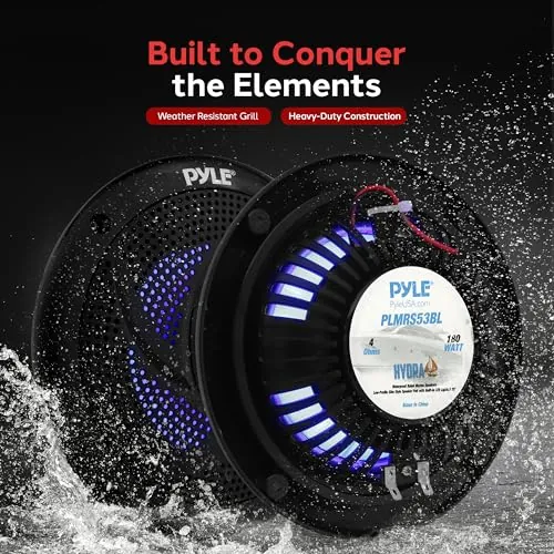 Pyle PLMRS53BL Review: 5.25-Inch Marine Speakers image 5