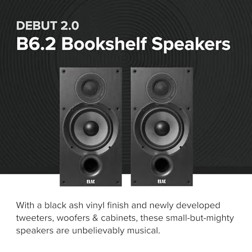 ELAC Debut 2.0 B6.2 Review: Bookshelf Speakers Ranked image 2