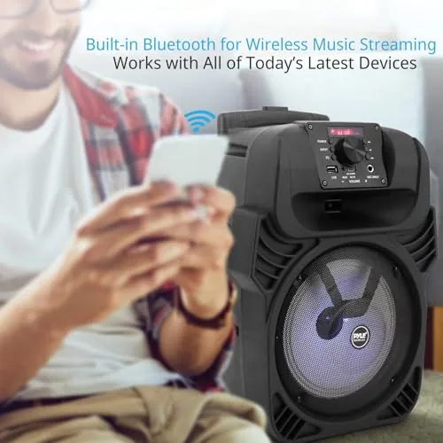 Pyle PPHP844B Review: Portable Bluetooth PA Speaker Ranked image 4