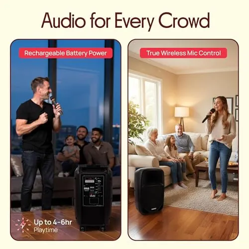 Pyle PSBT105A Review: Portable Bluetooth PA Speaker image 3