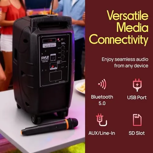 Pyle PSBT105A Review: Portable Bluetooth PA Speaker image 4
