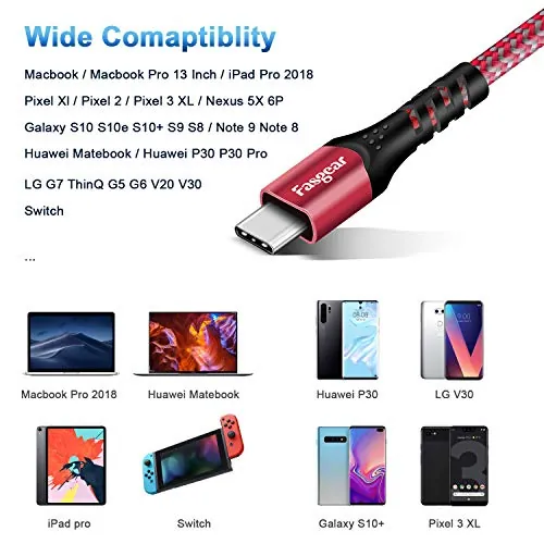 Fasgear USB C to USB C Cable Review: 100W 10Gbps image 6