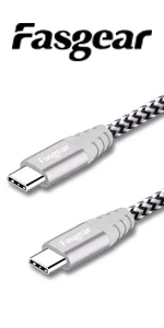 Fasgear USB C to USB C Cable Review: 100W 10Gbps image 9