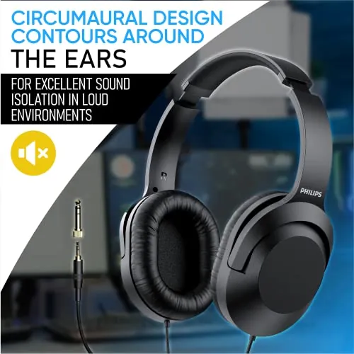 Philips Over Ear Wired Headphones Review for Studio Use image 6