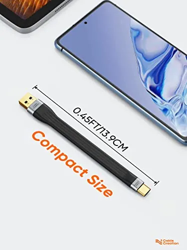 CableCreation Short USB-A to USB-C Cable Review image 4