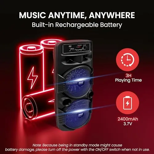 Pyle PPHP2835B Review: Portable Bluetooth PA Speaker Ranked image 5