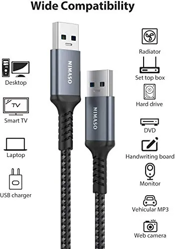 NIMASO USB A to USB A 3.0 Cable Review image 6