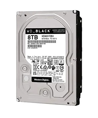WD_BLACK 8TB HDD Review: WD8001FZBX Internal Drive image 4