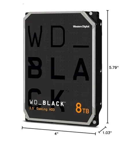 WD_BLACK 8TB HDD Review: WD8001FZBX Internal Drive image 5