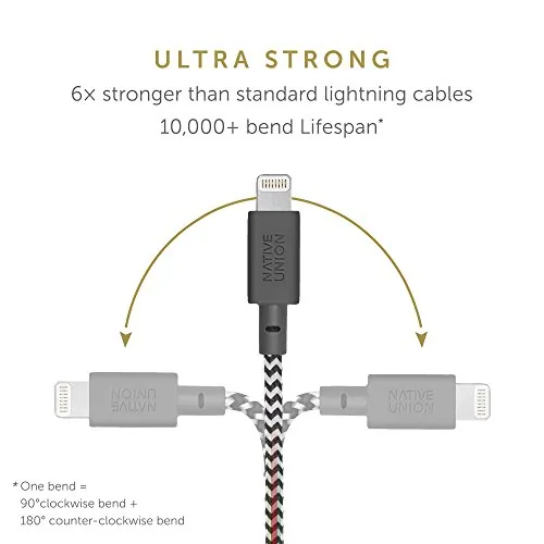 Native Union BELT Cable XL Review: 10ft Lightning Cable image 2