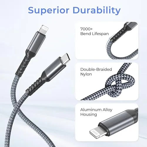 Basesailor 10FT USB-C to Lightning Cable Review image 3