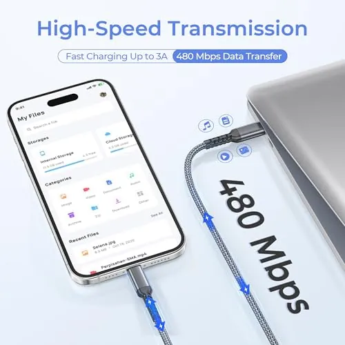 Basesailor 10FT USB-C to Lightning Cable Review image 6