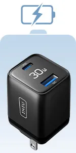 INIU 30W USB C Charger Review: Compact Dual-Port Charger image 9