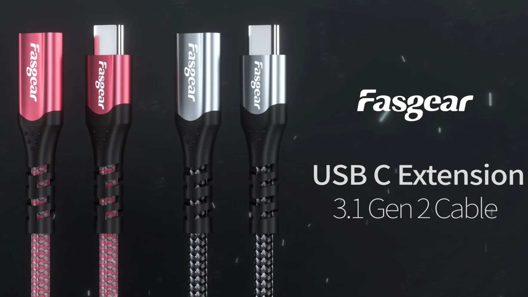 Fasgear USB C Extension Cable Review: 10Gbps 100W image 7