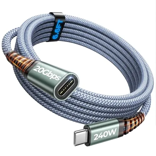 AINOPE USB C Extension Cable 6.6FT Review