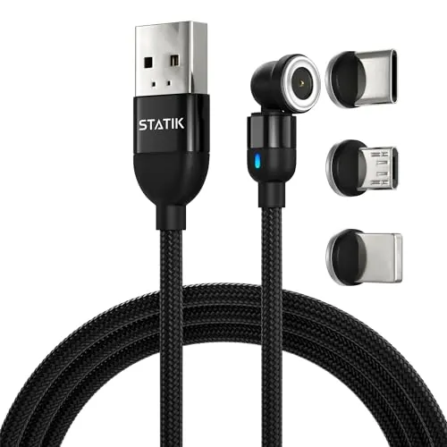 Statik 360 Magnetic Charging Cable Review: 3-in-1 Charger