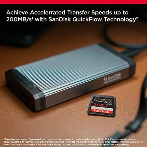 SanDisk 256GB Extreme PRO SD Card Review image 2