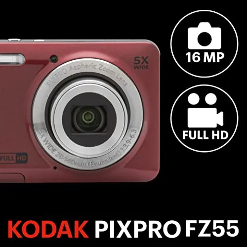 Kodak PIXPRO FZ55-RD Review: Compact Digital Camera image 3